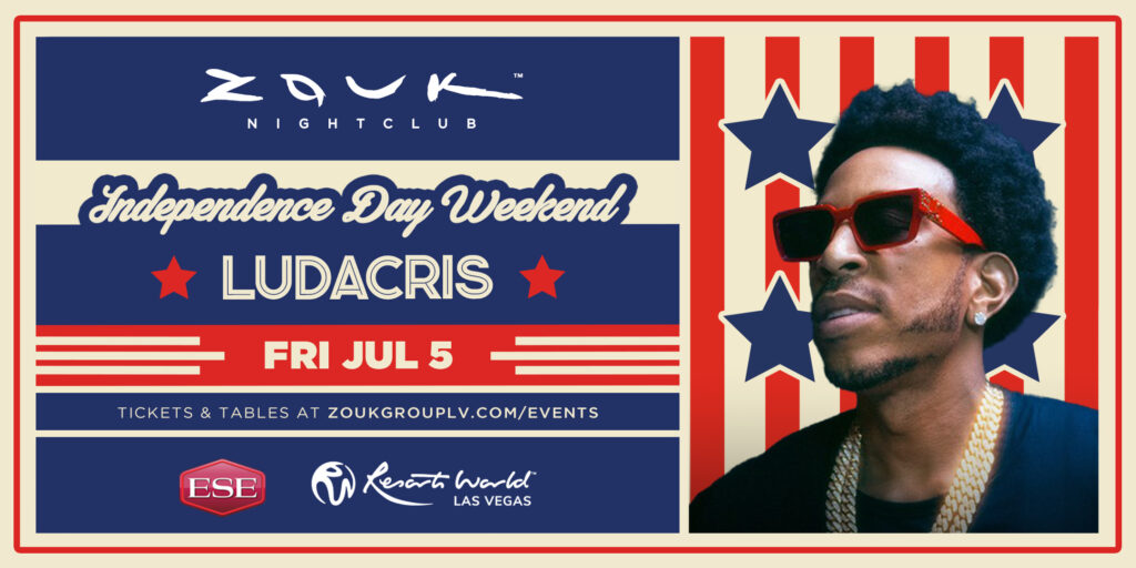 Independence Day Weekend at Zouk with Ludacris 7-5-24